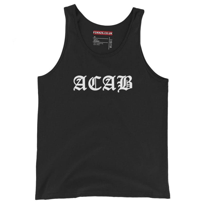 ACAB Unisex Tank Top Vest