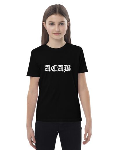 ACAB All Cops Are Bastards Organic Cotton Kids T-shirt