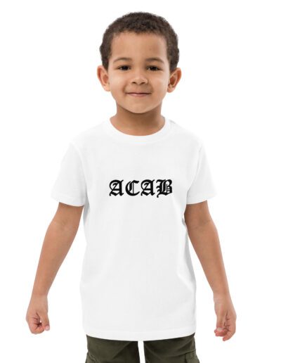 ACAB All Cops Are Bastards Organic Cotton Kids T-shirt