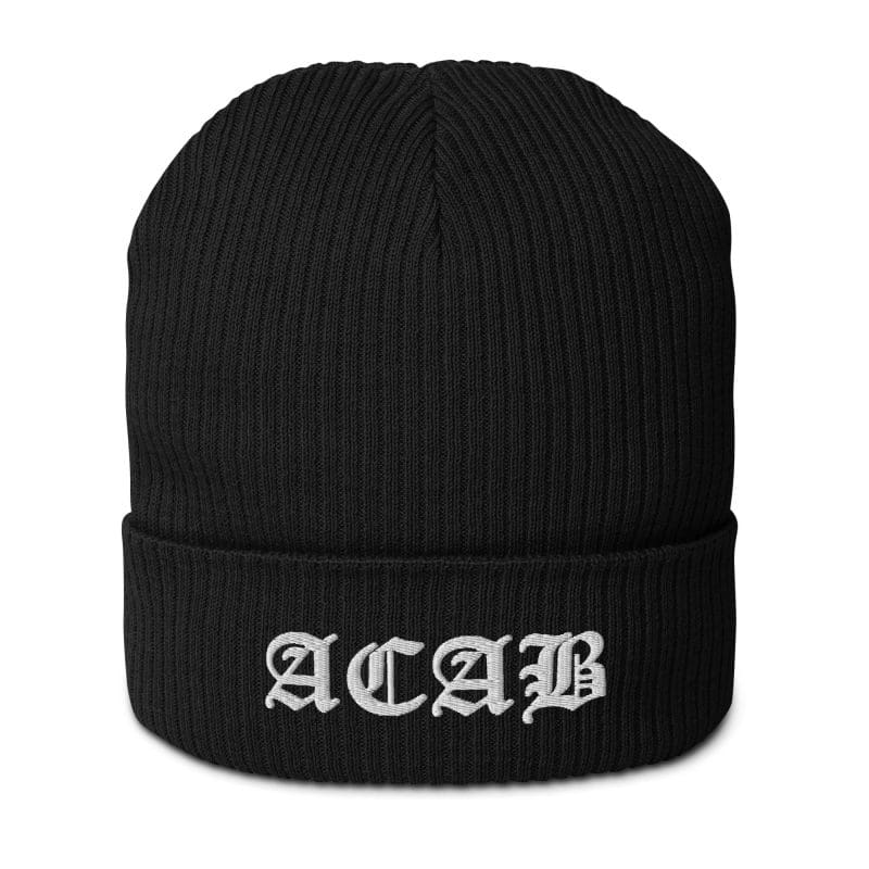 ACAB Organic Ribbed Beanie