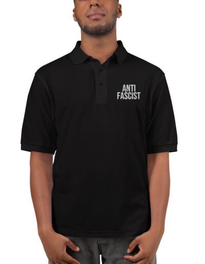 Anti-Fascist Men's Premium Polo