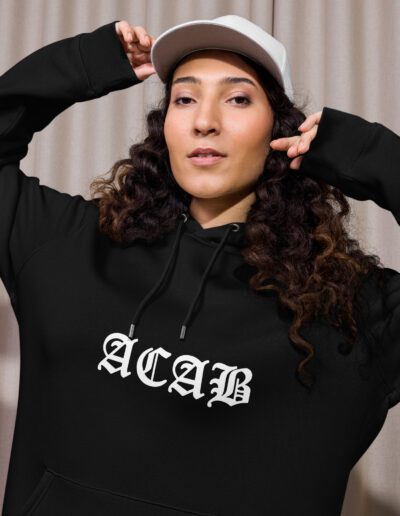 ACAB All Cops Are Bastards Unisex Organic Hoodie