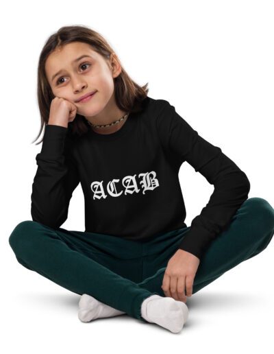 ACAB All Cops Are Bastards Kids Long Sleeve T-Shirt