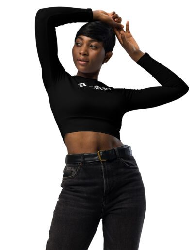 ACAB All Cops Are Bastards Recycled Long-sleeve Crop Top