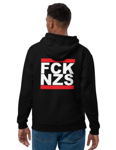 FCK NZS Antifa Back Print Premium Eco Hoodie