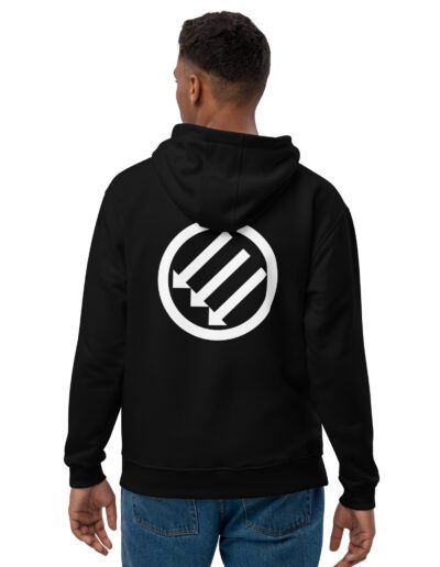 Antifa Iron Front 3 Arrows Premium Eco Hoodie