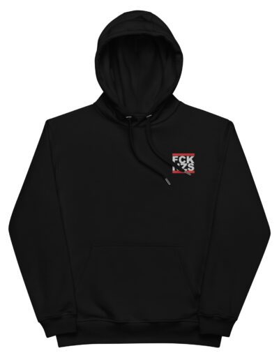 FCK NZS Antifa Back Print Premium Eco Hoodie