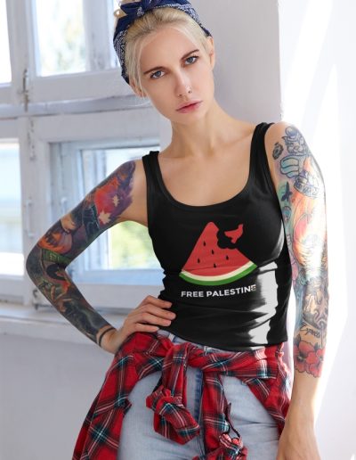 Free Palestine Watermelon Tank Top Vest