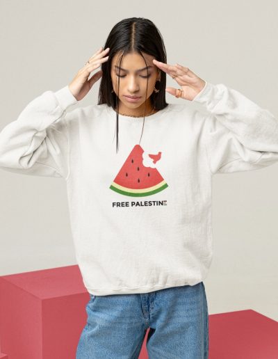 Free Palestine Watermelon Unisex Sweatshirt