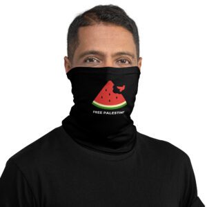 Free Palestine Watermelon Neck Gaiter