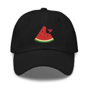 Free Palestine Watermelon Dad Hat