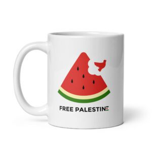 Free Palestine Watermelon Mug
