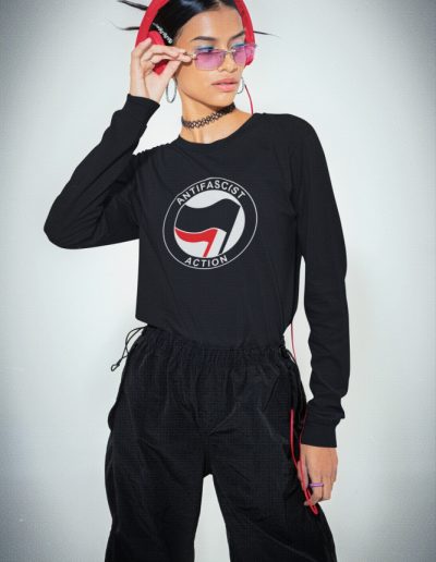 Antifascist Action Unisex Long Sleeve T-shirt