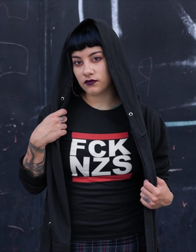 FCK NZS Fuck Nazis Women's Organic T-shirt