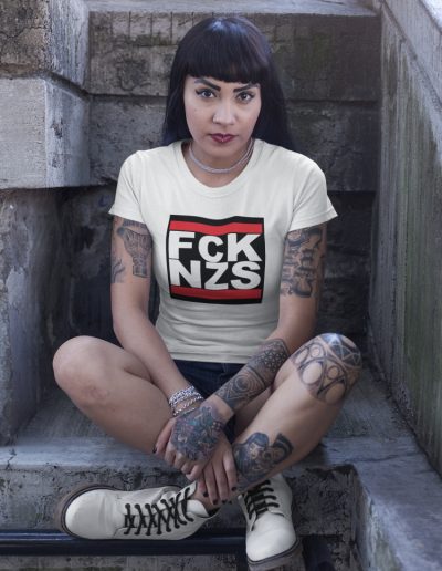 FCK NZS Fuck Nazis Women T-shirt