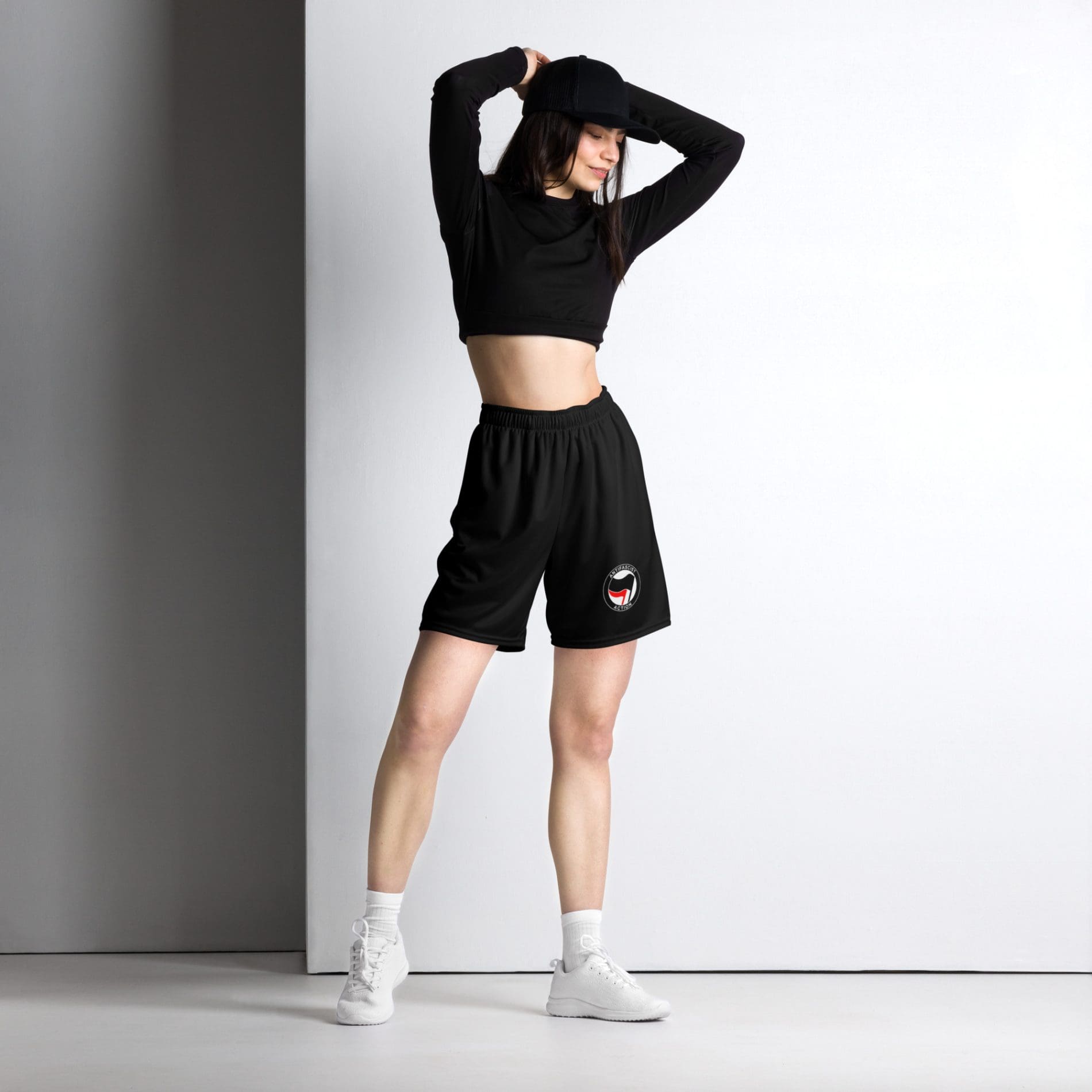Antifascist Action Unisex Mesh Shorts