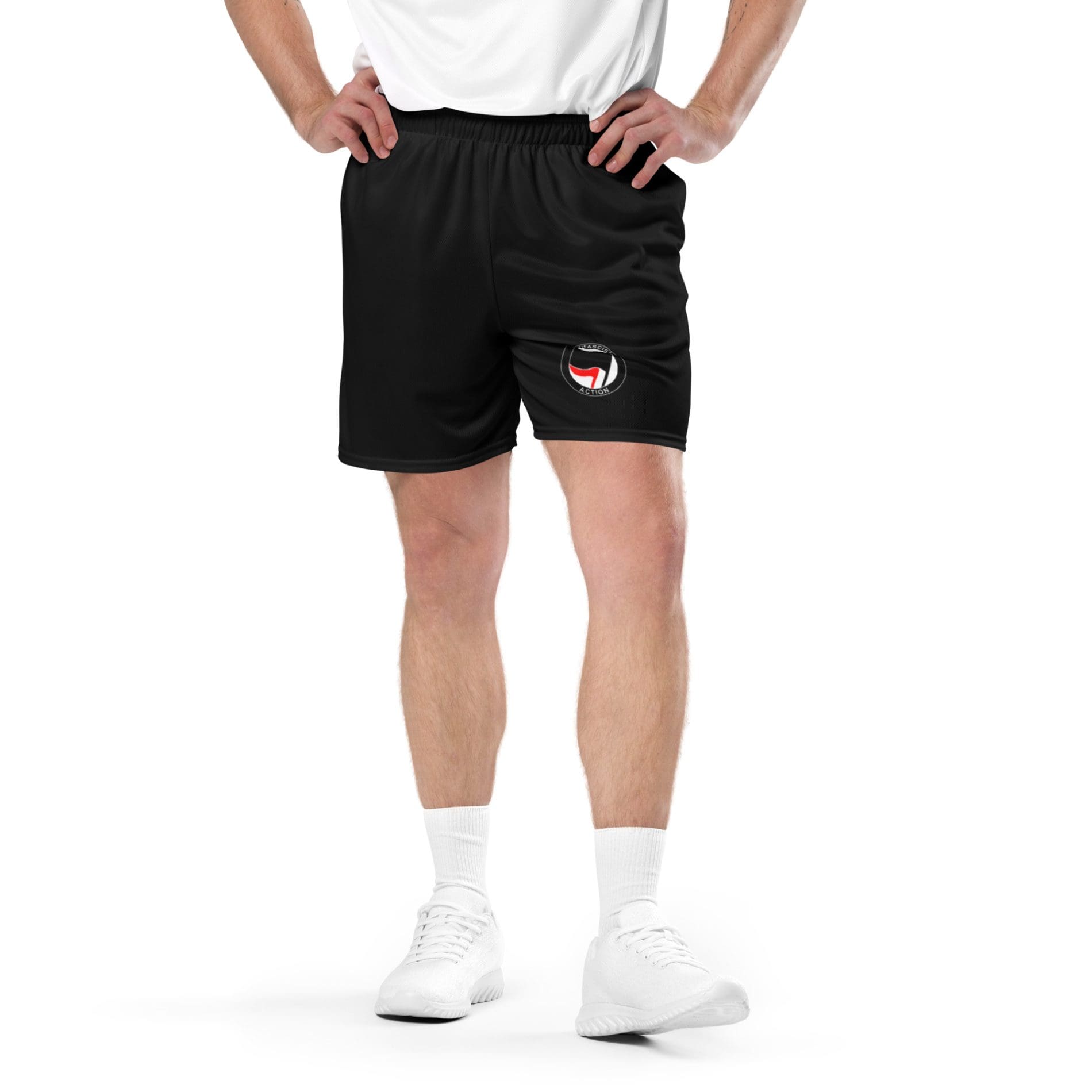 Antifascist Action Unisex Mesh Shorts