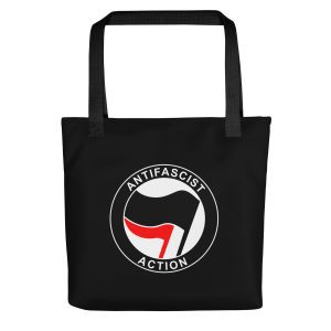 Antifascist Action Tote Bag