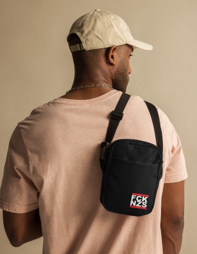 FCK NZS Fuck Nazis Utility Crossbody Bag