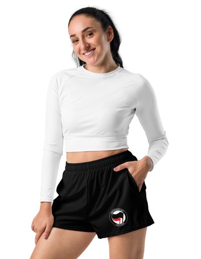 Antifascist Action Women’s Recycled Shorts