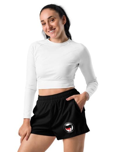 Antifascist Action Women’s Recycled Shorts