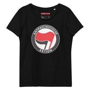 Antifa Antifaschistische Aktion Flag Women's Organic T-shirt