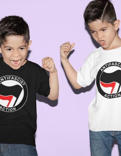 Antifascist Action Organic Cotton Kids T-shirt