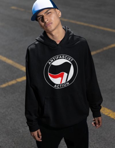 Antifascist Action Unisex Organic Hoodie