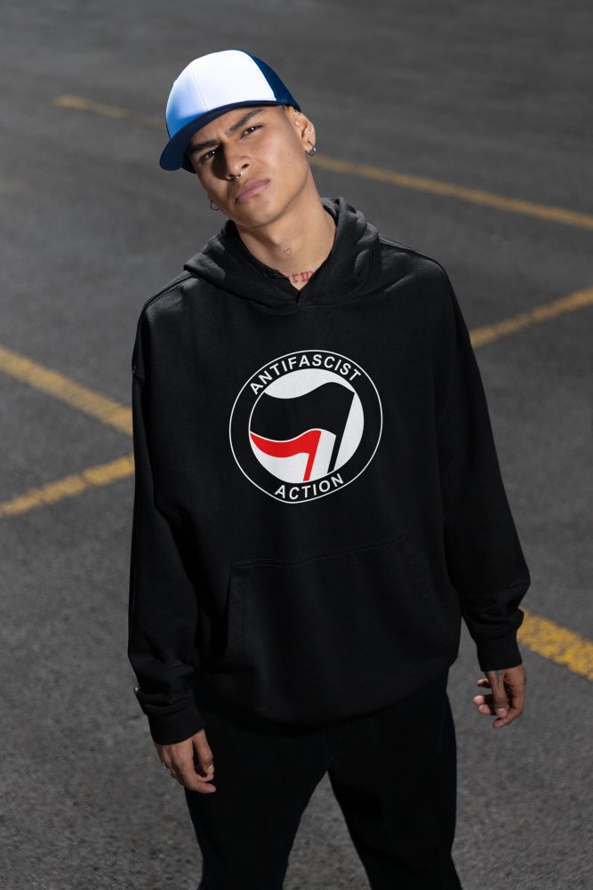Antifascist Action Unisex Organic Hoodie
