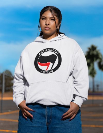 Antifascist Action Premium Eco Hoodie