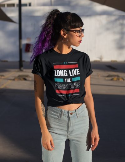 Long Live the Resistance Unisex Heavyweight T-shirt