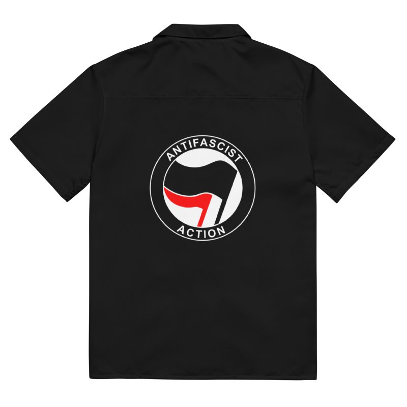 Antifascist Action Unisex Button Shirt