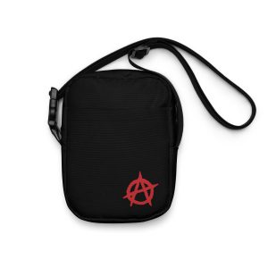 Anarchy Red Anarchist Symbol Utility Crossbody Bag