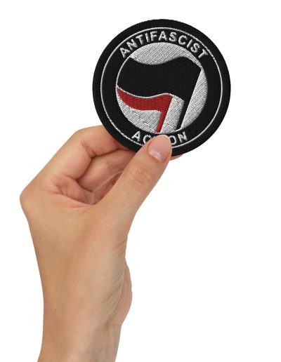 Antifascist Action Embroidered Patches