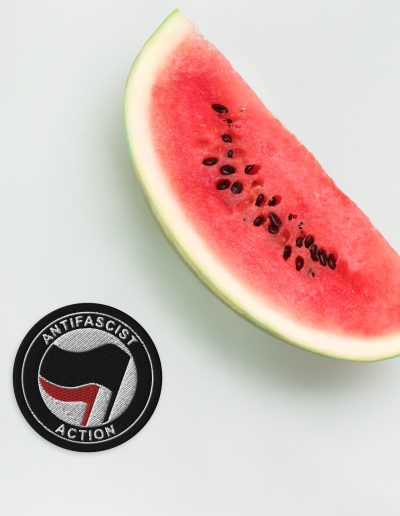 Antifascist Action Embroidered Patches