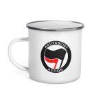 Antifascist Action Enamel Mug