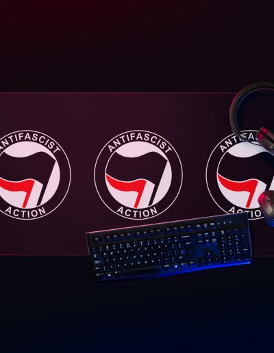 Antifascist Action Gaming Mouse Pad