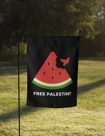 Free Palestine Watermelon Small Flag