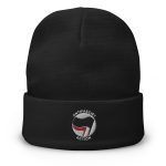 Antifascist Action Embroidered Beanie