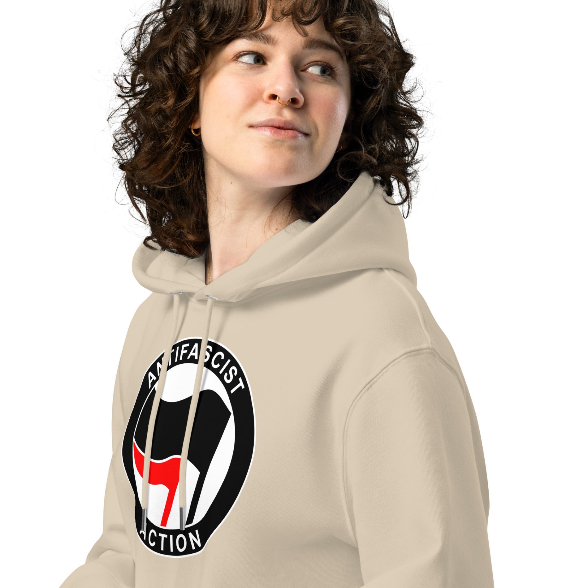 Antifascist Action Unisex Essential Eco Hoodie