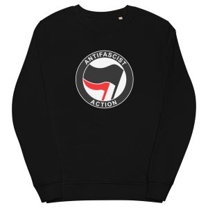 Antifascist Action Unisex Organic Sweatshirt