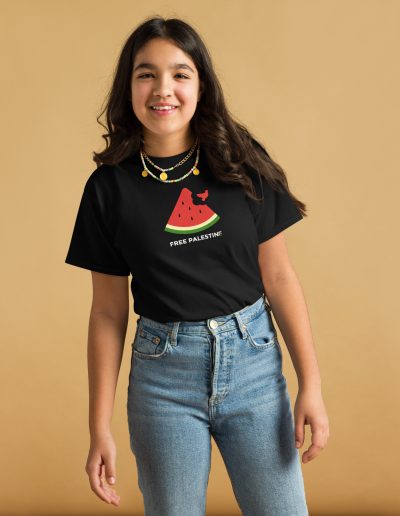 Free Palestine Watermelon Kids T-shirt