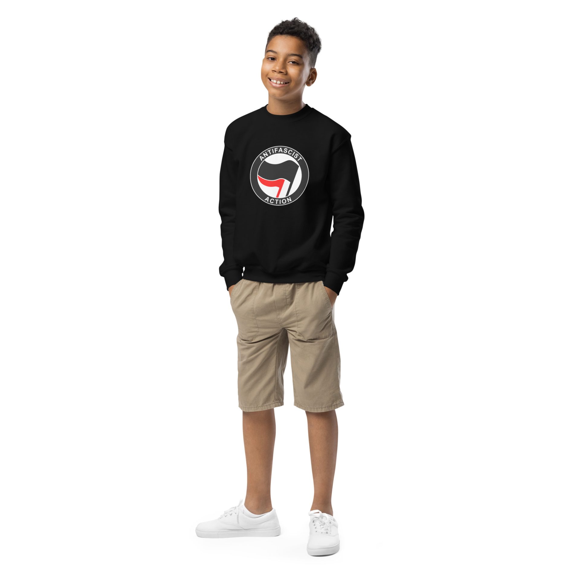 Antifascist Action Kids Sweatshirt