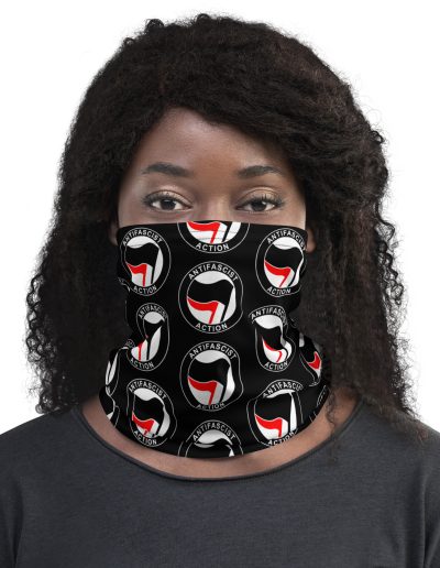 Antifascist Action Neck Gaiter