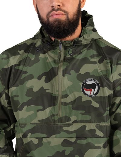 Antifascist Action Embroidered Champion Jacket