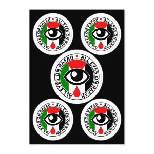 All Eyes On Rafah Sticker Sheet