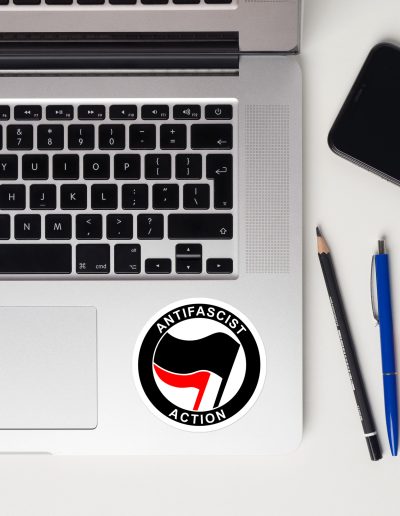 Antifascist Action Bubble-free Stickers