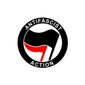Antifascist Action Bubble-free Stickers