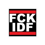 FCK IDF Bubble-free Stickers