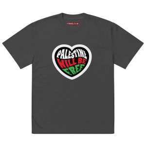 Palestine Will Be Free Oversized T-shirt